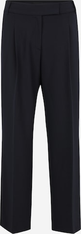 s.Oliver BLACK LABEL Loosefit Ráncos nadrág - kék: elől