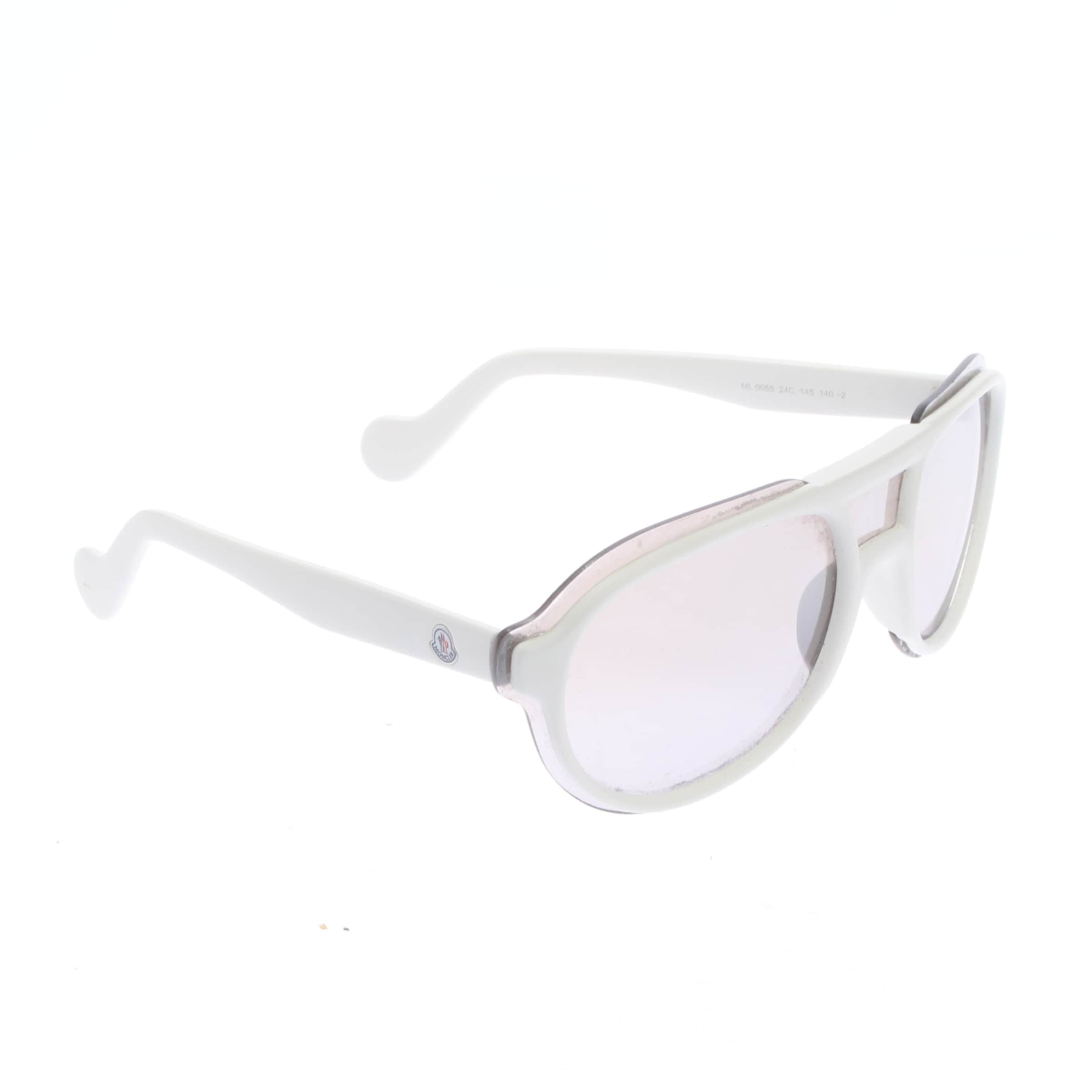 MONCLER Sunglasses in One size in White: front