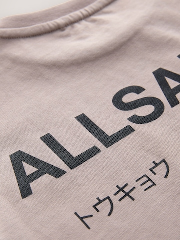 smALLSAINTS Tričko 'Underground' – hnědá