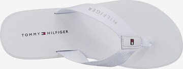 TOMMY HILFIGER T-Bar Sandals in White