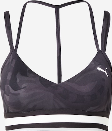 Soutien-gorge de sport PUMA en noir : devant