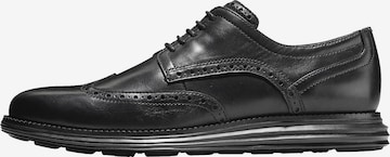 Cole Haan Lace-Up Shoes in Black: front