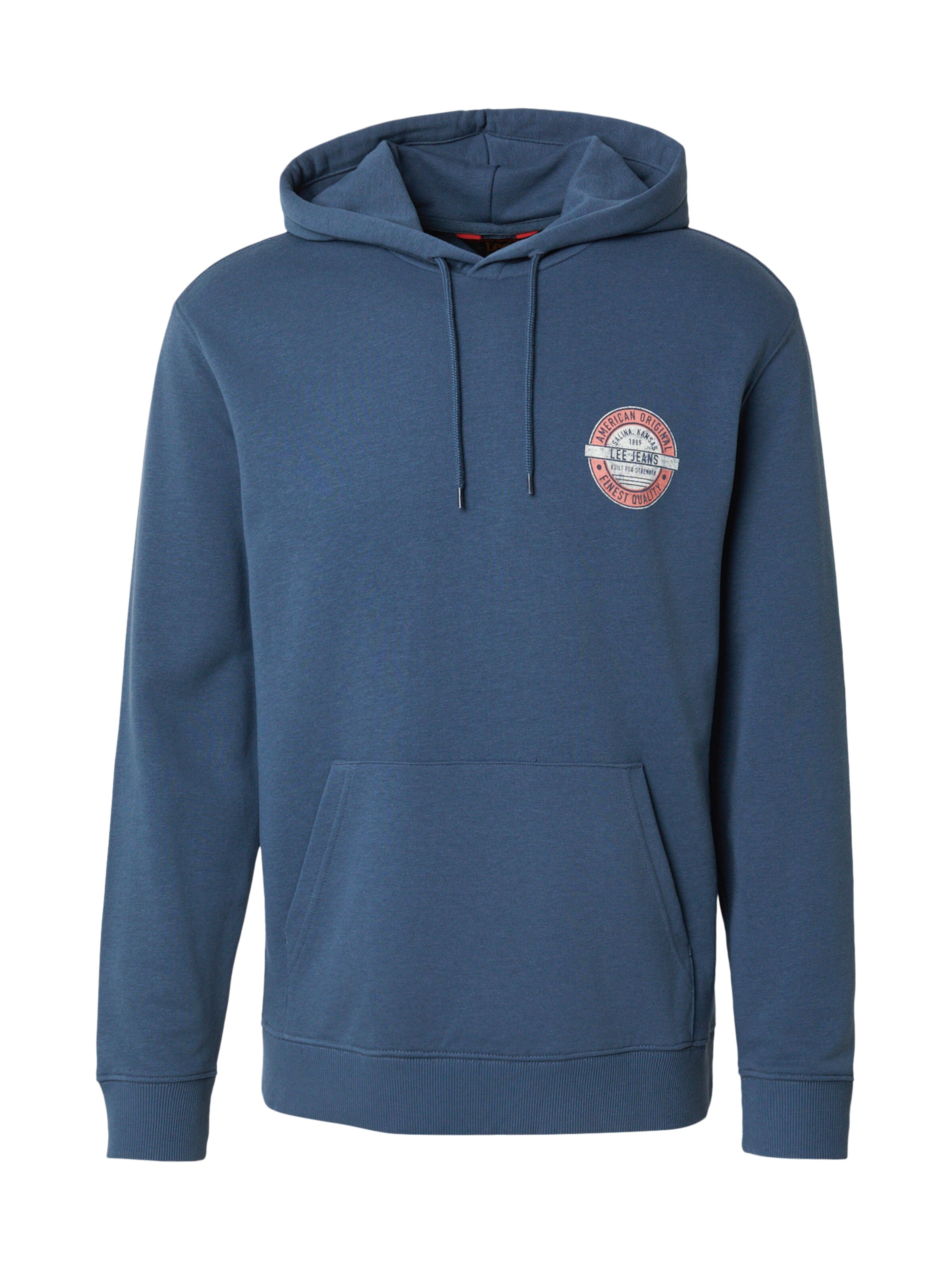 Lee Sweatshirt in Blau: Vorderseite