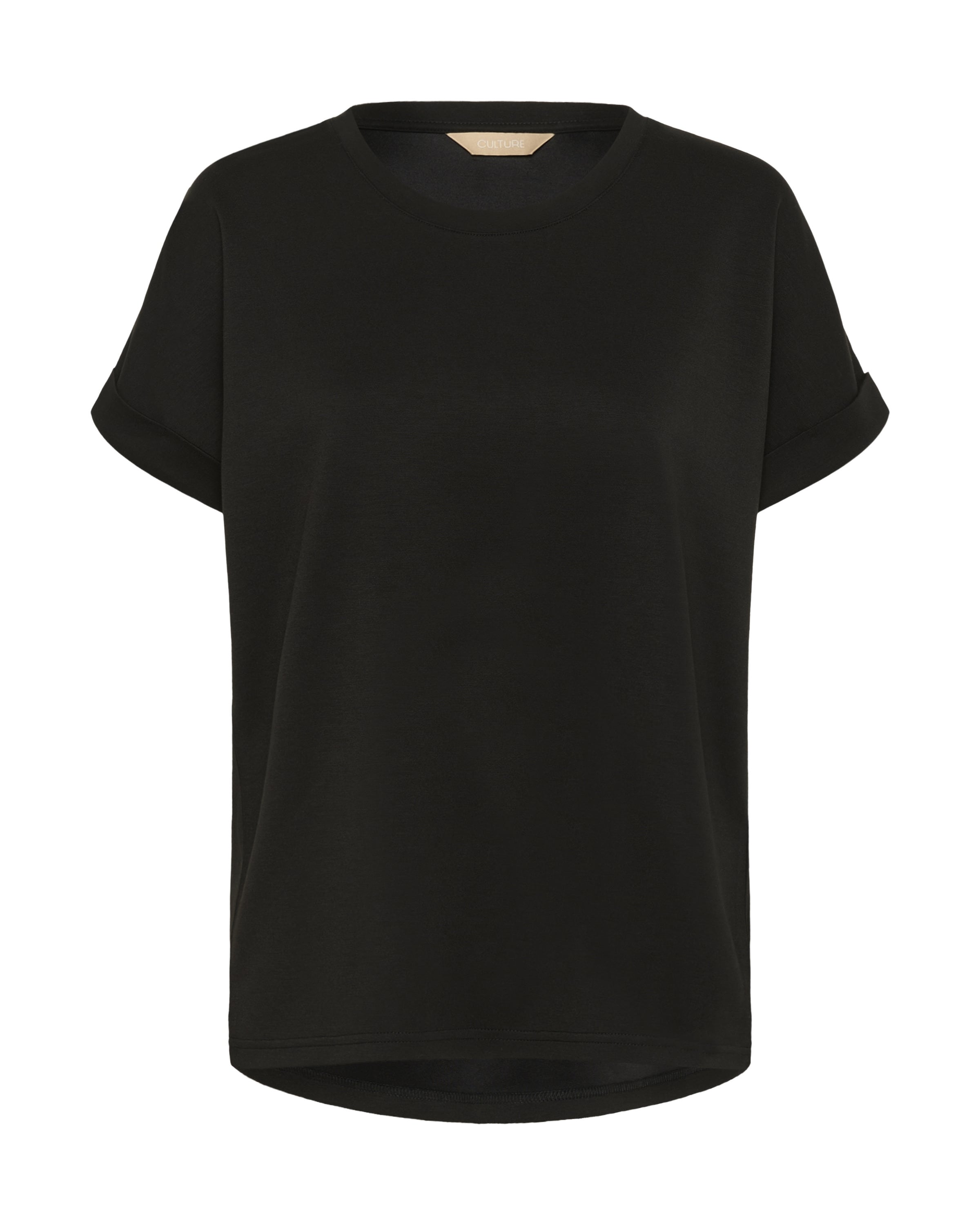 CULTURE - Camisa 'CUagga' em preto: frente