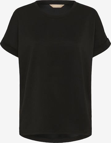 CULTURE - Camisa 'CUagga' em preto: frente