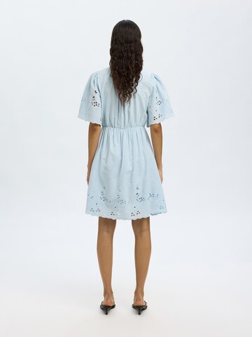 Robe 'SLFDAHLIA' SELECTED FEMME en bleu