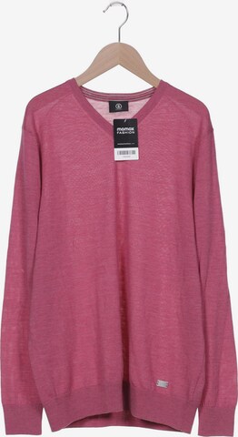 BOGNER Sweater & Cardigan in L-XL in Pink: front