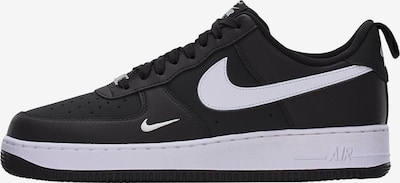Nike Sportswear Matalavartiset tennarit 'AIR FORCE 1 '07 TECH ESS' koossa 39 värissä musta / valkoinen, Tuotenäkymä