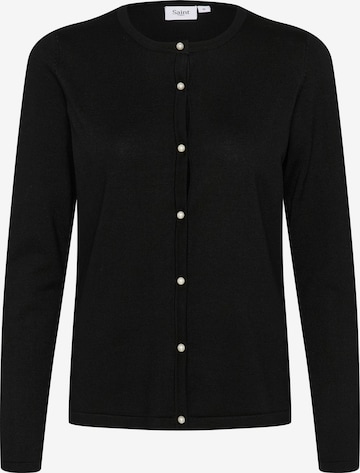 Cardigan SAINT TROPEZ en noir : devant