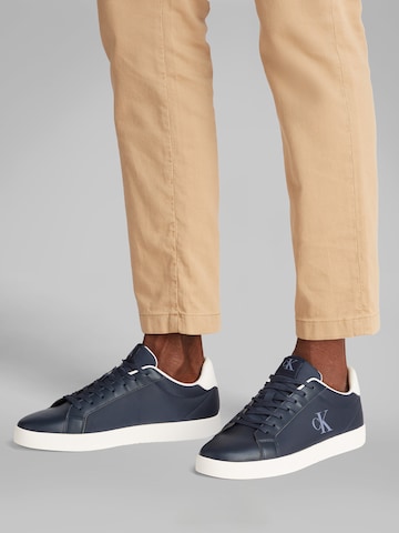 Sneaker bassa di Calvin Klein in blu: frontale