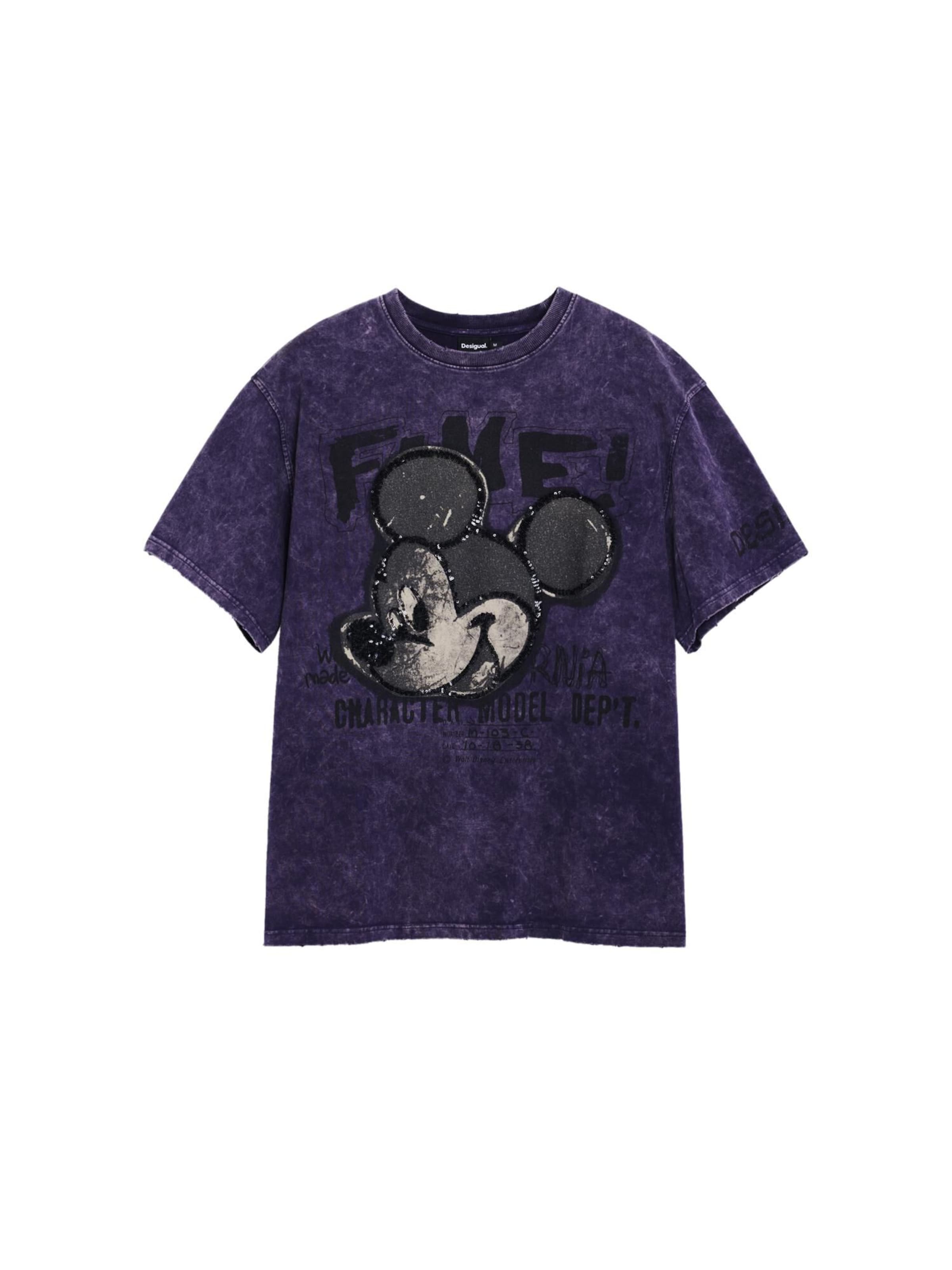 Desigual Тениска в лилав: отпред