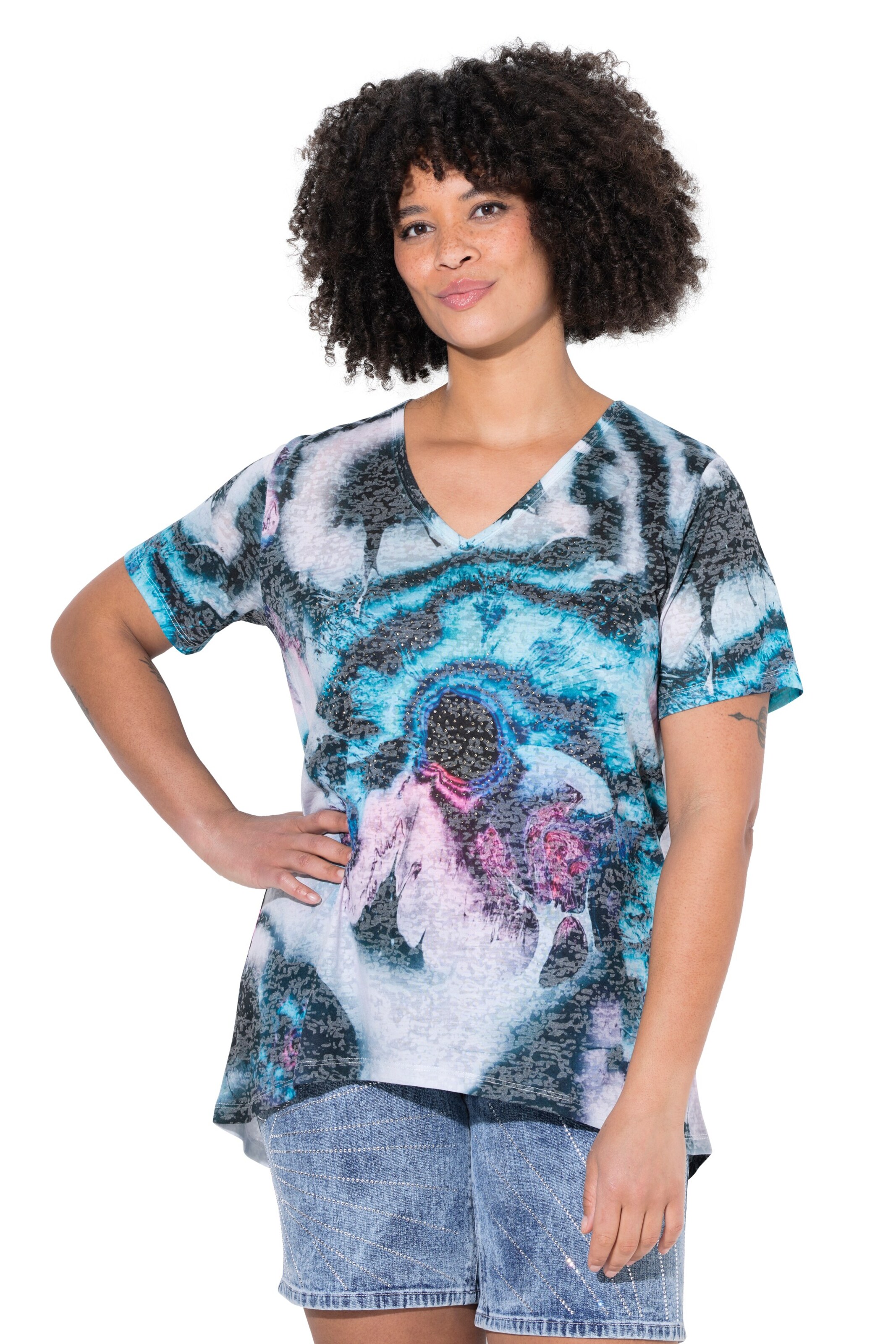 Angel of Style Shirt in Mischfarben: Vorderseite