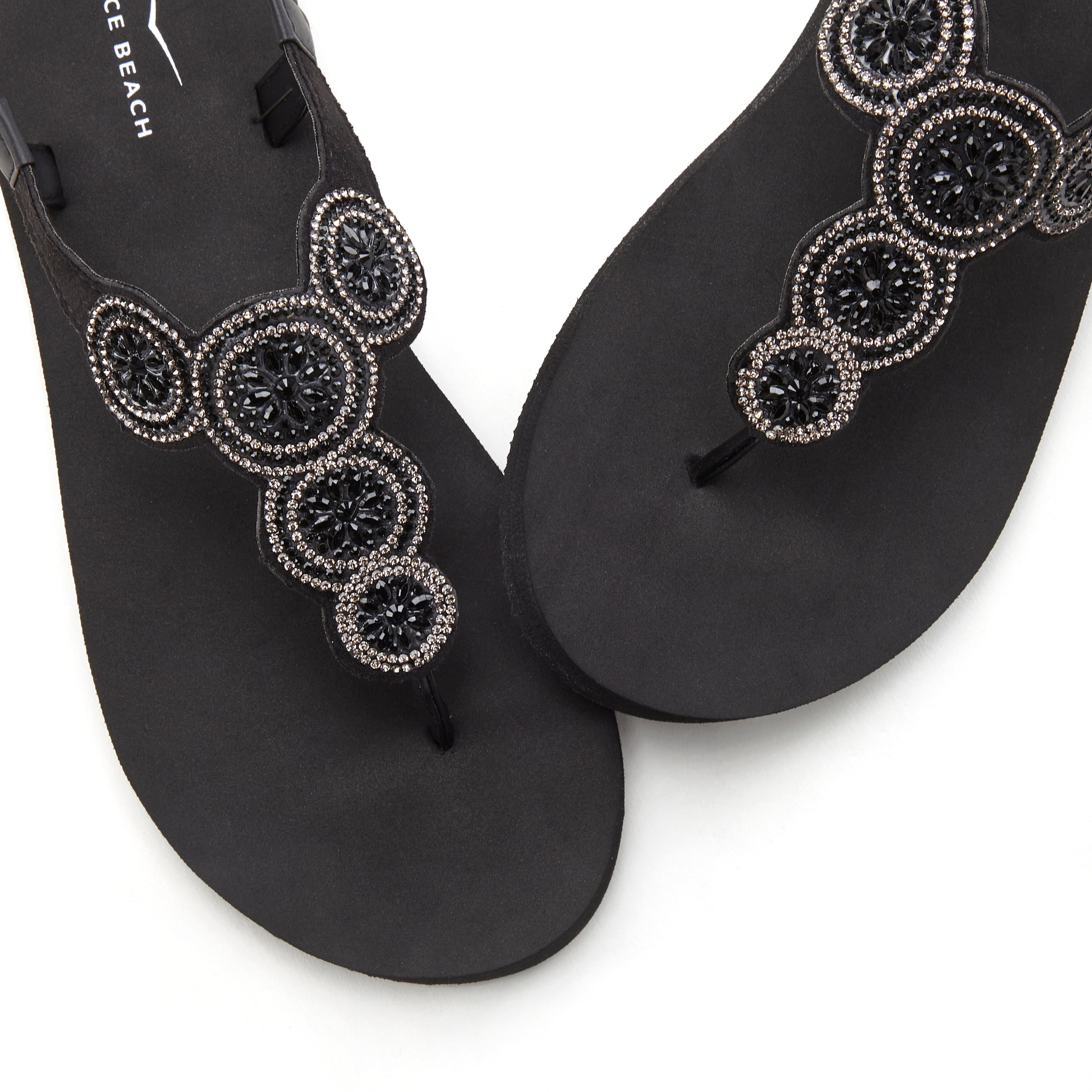 VENICE BEACH Σαγιονάρες διχαλωτές σε μαύρο