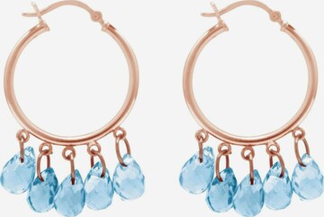 Boucles d'oreilles Gemshine en or : devant