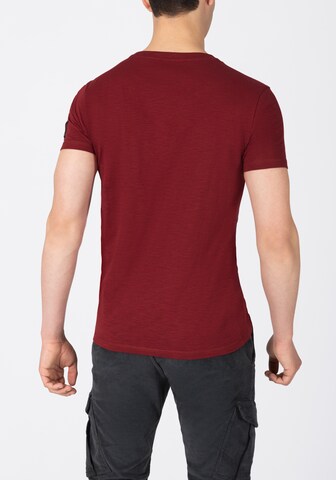 TIMEZONE T-Shirt in Rot