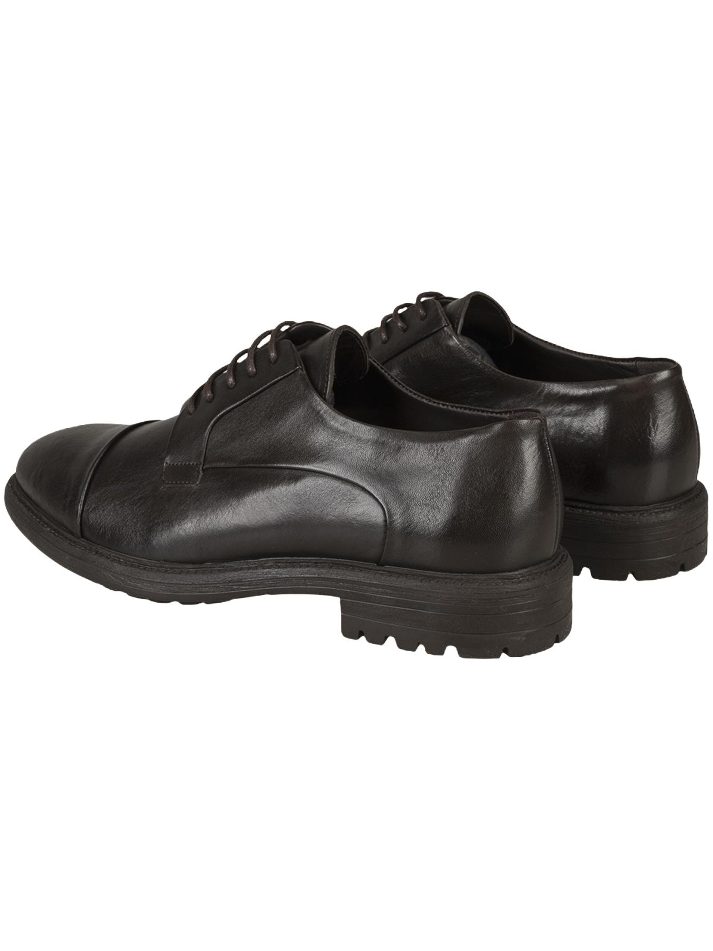 Desa Classic Flats 'Schnürschuhe' in Brown