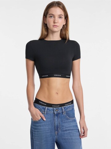 GUESS Top in Schwarz: Vorderseite