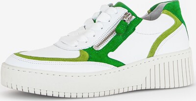 GABOR Sneaker 'GABOR' in grün / weiß, Produktansicht