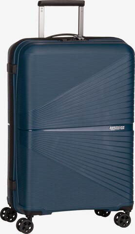 American Tourister Cart 'Airconic Spinner 67' in Blue: front