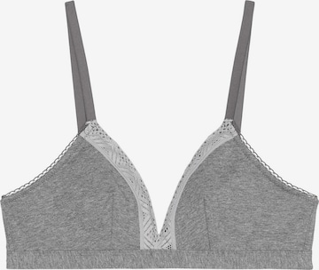 Marc O'Polo Bralette ' Fashion Essentials ' in Grau: Vorderseite
