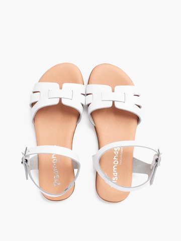 Sandales Pisamonas en blanc