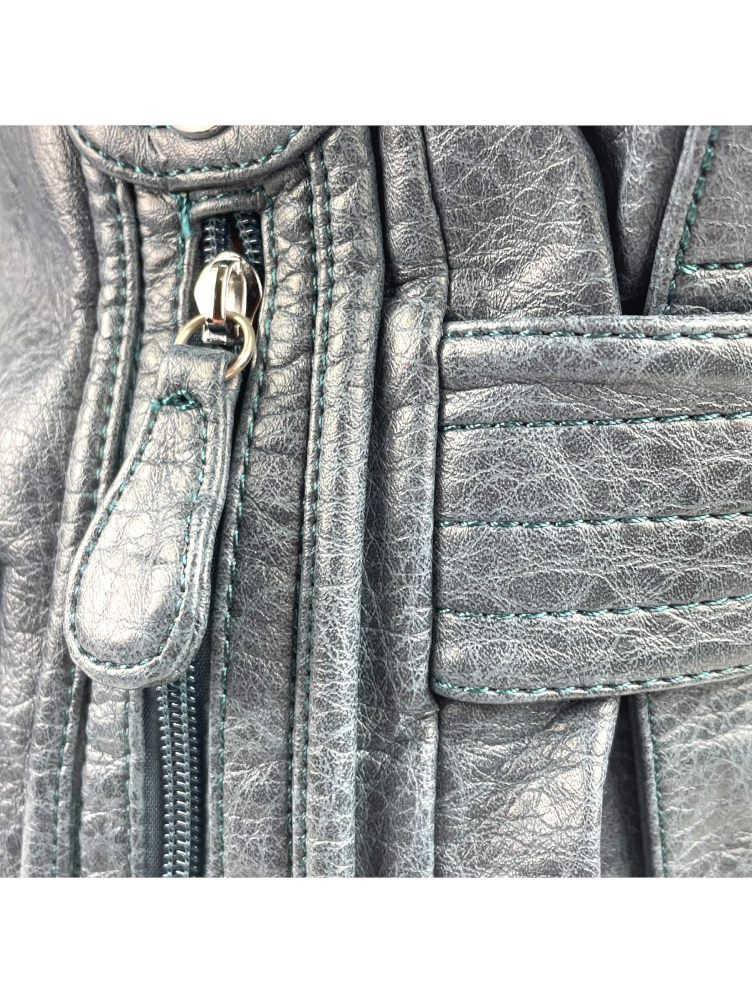 Borsa a spalla di Kumixi in blu