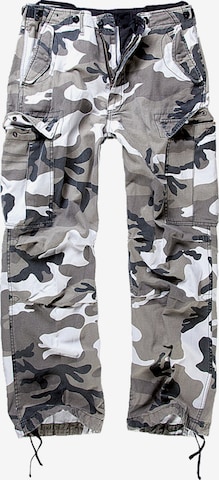 Brandit Cargo Pants in Grey: front