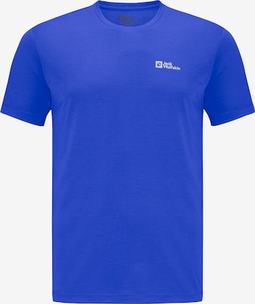 JACK WOLFSKIN Sportshirt in Blau: Vorderseite