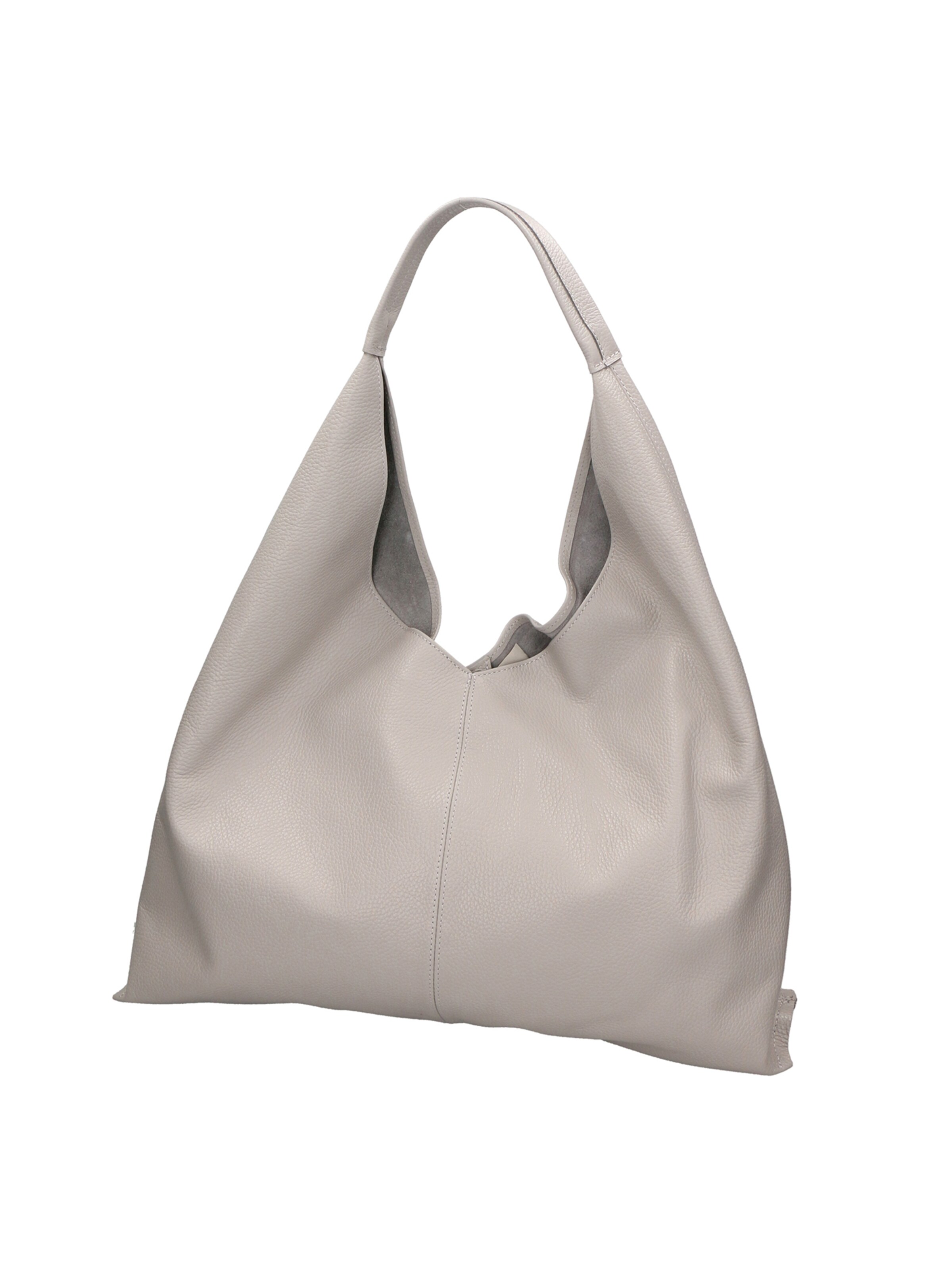 Borsa a spalla di Gave Lux in grigio: frontale