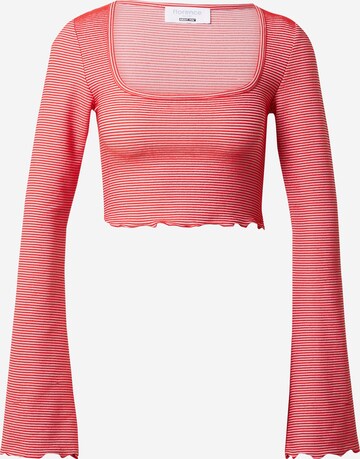 florence by mills exclusive for ABOUT YOU Shirt 'New Beginning ' (GRS) in Pink: predná strana