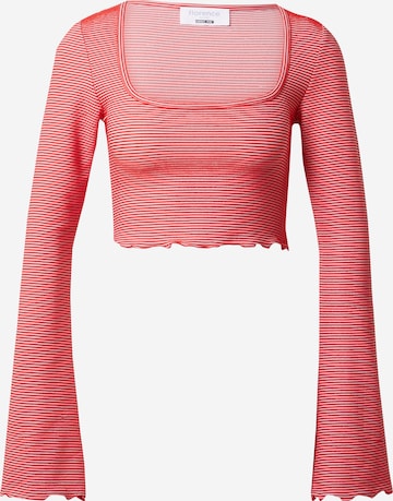 florence by mills exclusive for ABOUT YOU Shirt 'New Beginning ' in Red: front