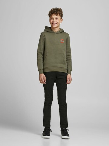 Jack & Jones Junior Slimfit Housut 'Marco' värissä musta