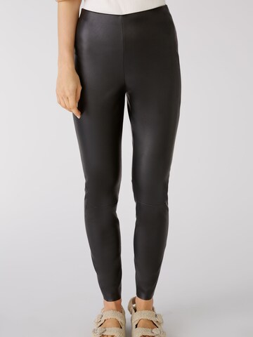 OUI Slim fit Leggings 'Chasey' in Black