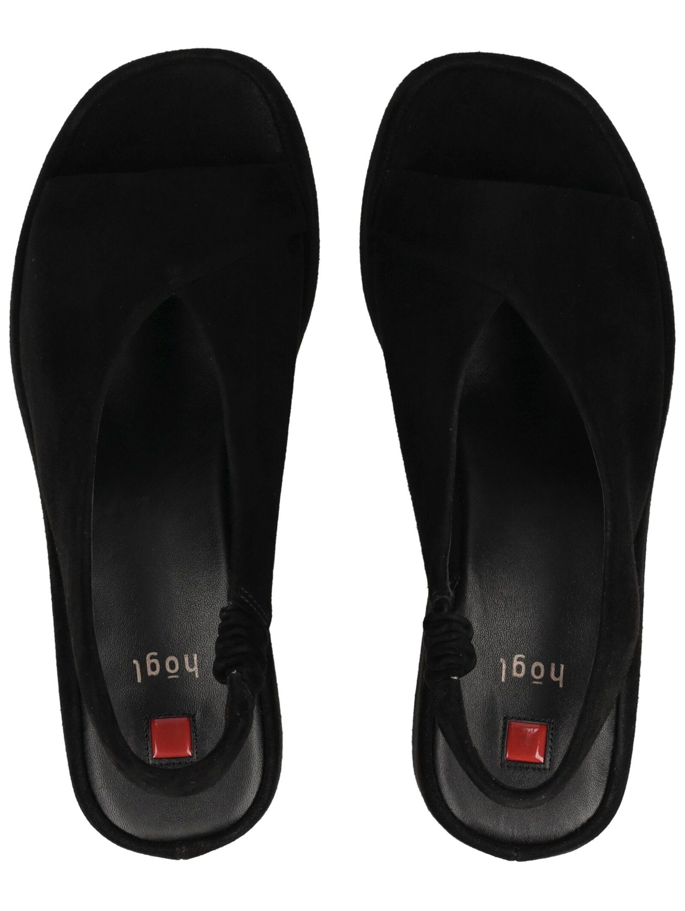 Sandales Högl en noir