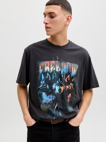 JACK & JONES Shirt 'JORBAND' in Zwart