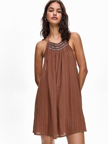 Pull&Bear Summer dress in Brown