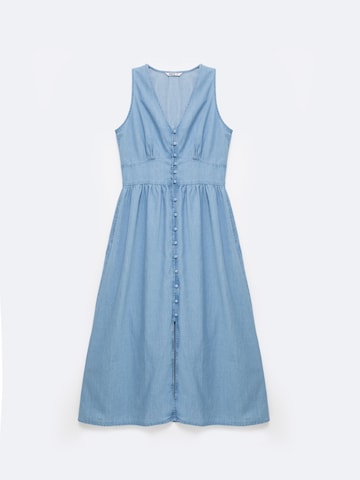 BIG STAR Zomerjurk 'Willow' in Blauw: voorkant