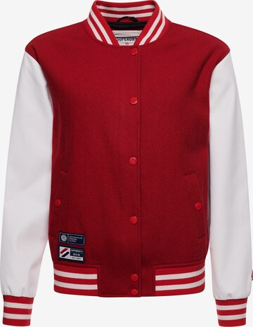 Superdry Between-Season Jacket in Red: front