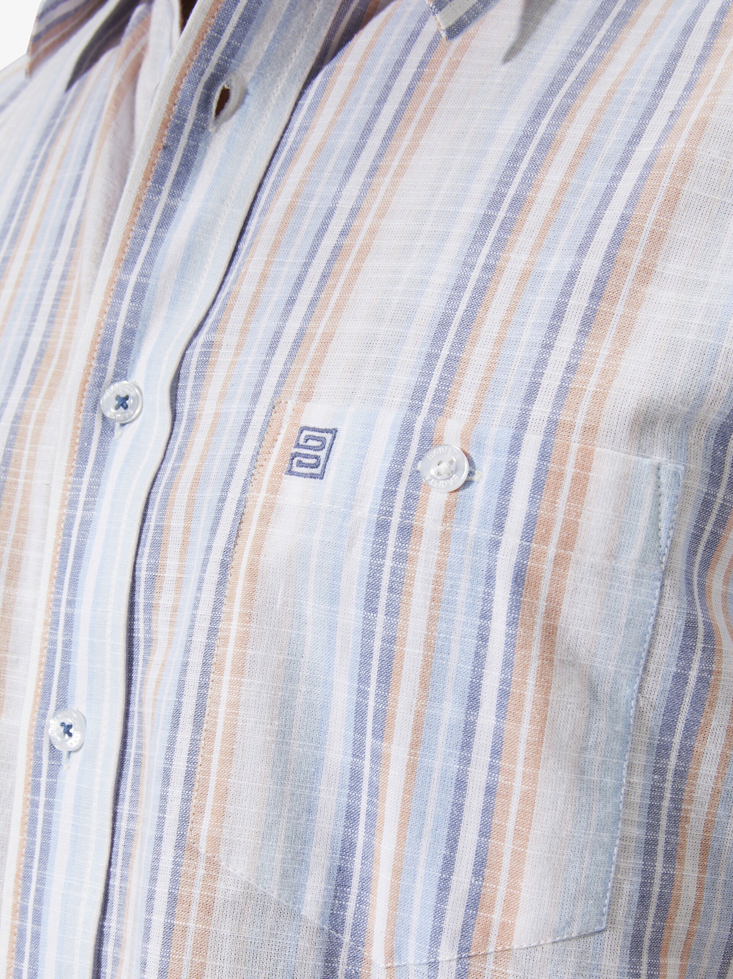 BABISTA Regular Fit Kurzarmhemd ' Torlan ' in Blau