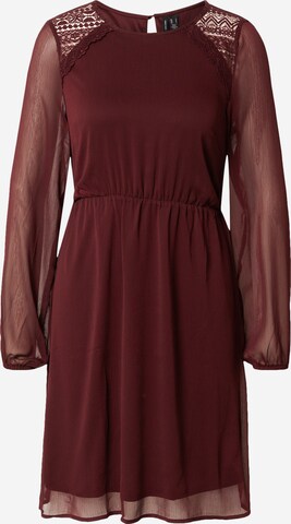 Robe de cocktail 'Smilla' VERO MODA en rouge : devant