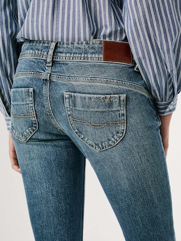 Coupe slim Jean Pepe Jeans en bleu