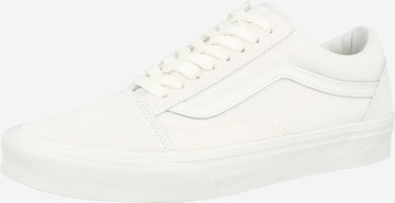VANS Σνίκερ χαμηλό 'OLD SKOOL' σε λευκό: μπροστά