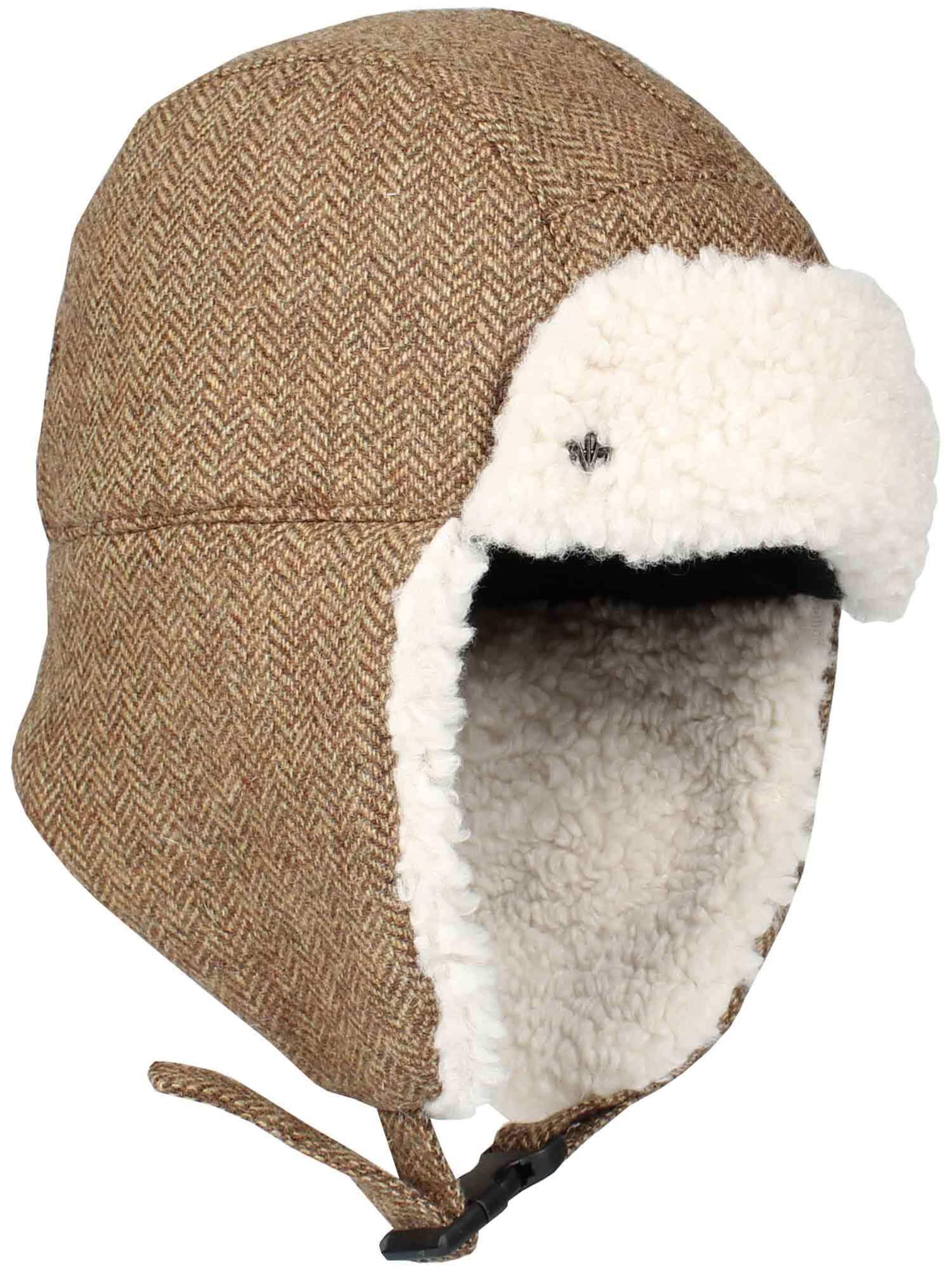 LOEVENICH Beanie in White: front