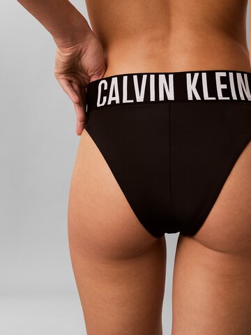 Bas de bikini 'Intense Power' Calvin Klein Swimwear en noir