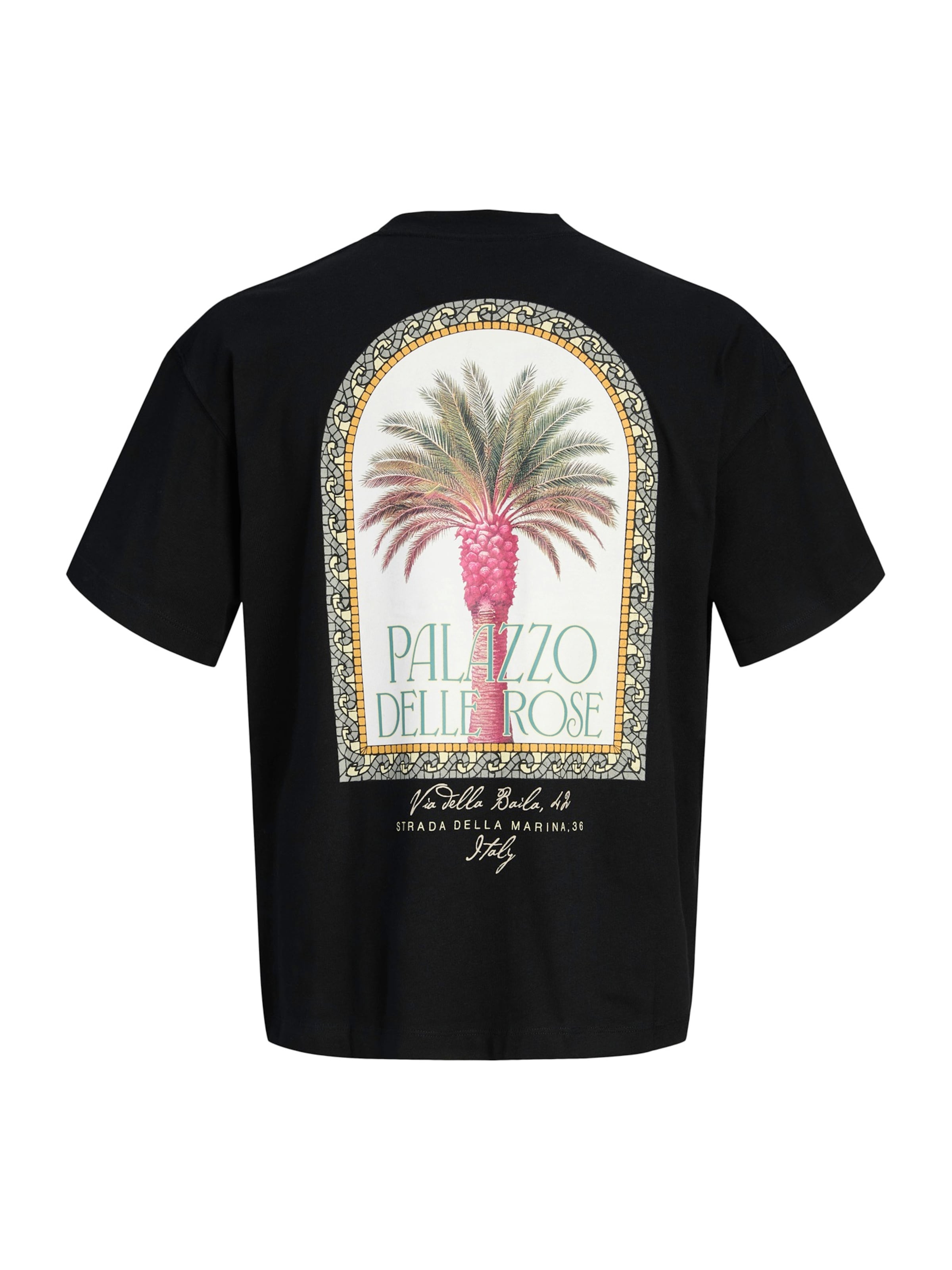 JACK & JONES Футболка 'JORCOTEDAZUR' в Черный