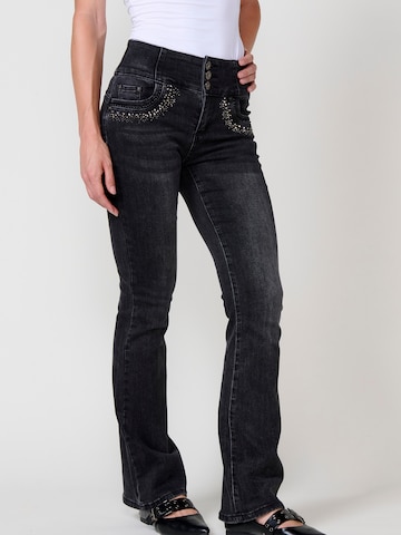 Bootcut Jeans de la KOROSHI pe negru