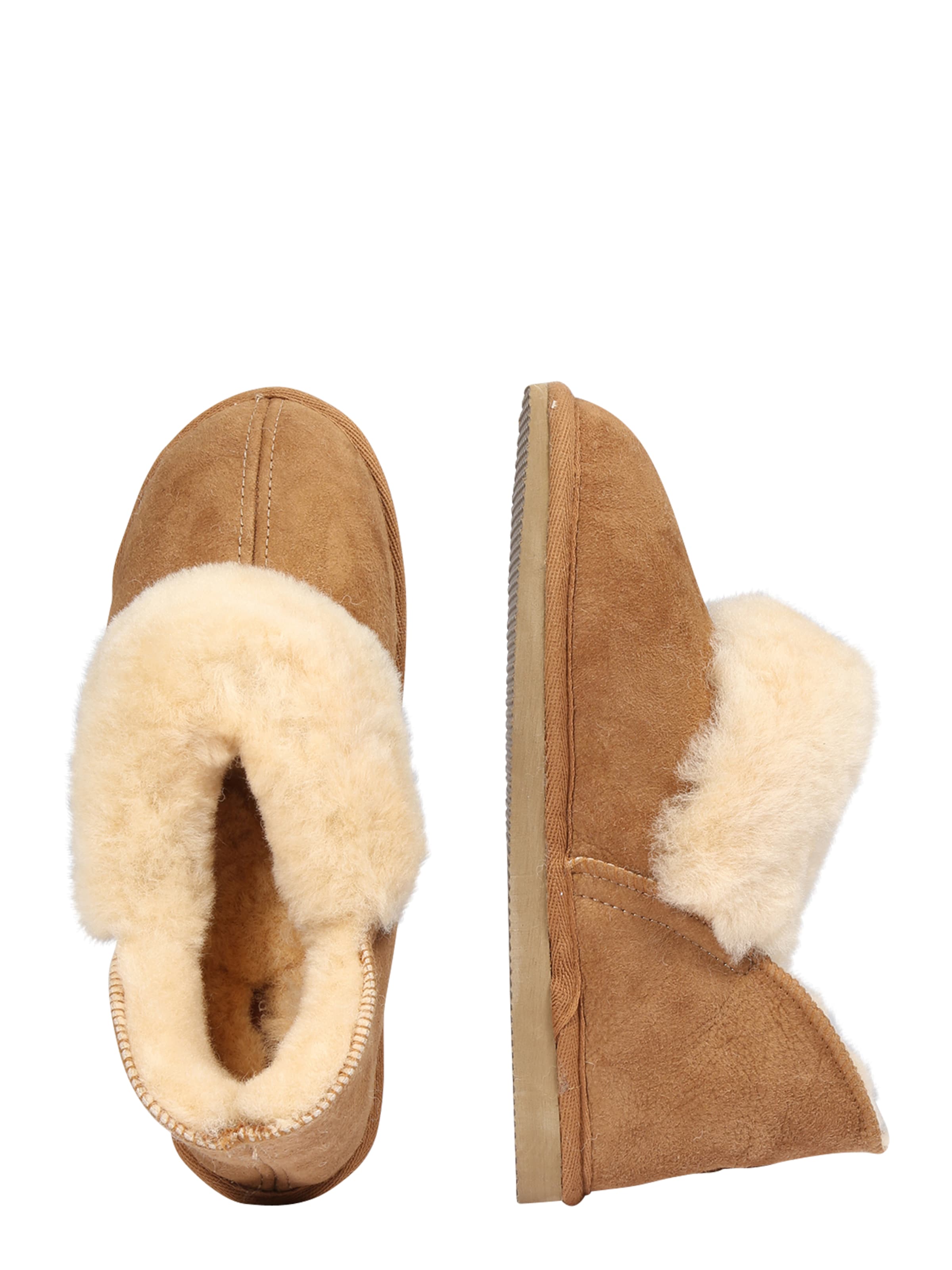 Pantoufle SHEPHERD en marron