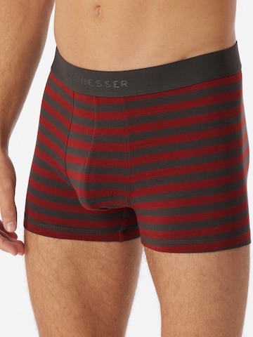 SCHIESSER Boxer shorts '95/5' in Red: front
