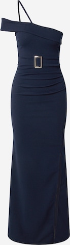 WAL G. Evening Dress in Blue: front