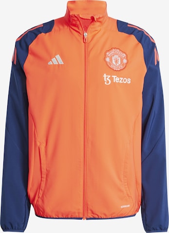 ADIDAS PERFORMANCE Sports jacket in Orange: front